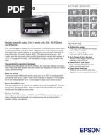 Epson L3210 Datasheet | PDF | Printer (Computing) | Image Scanner