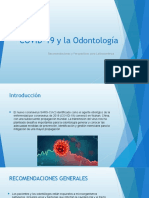 COVID-19 y La Odontología