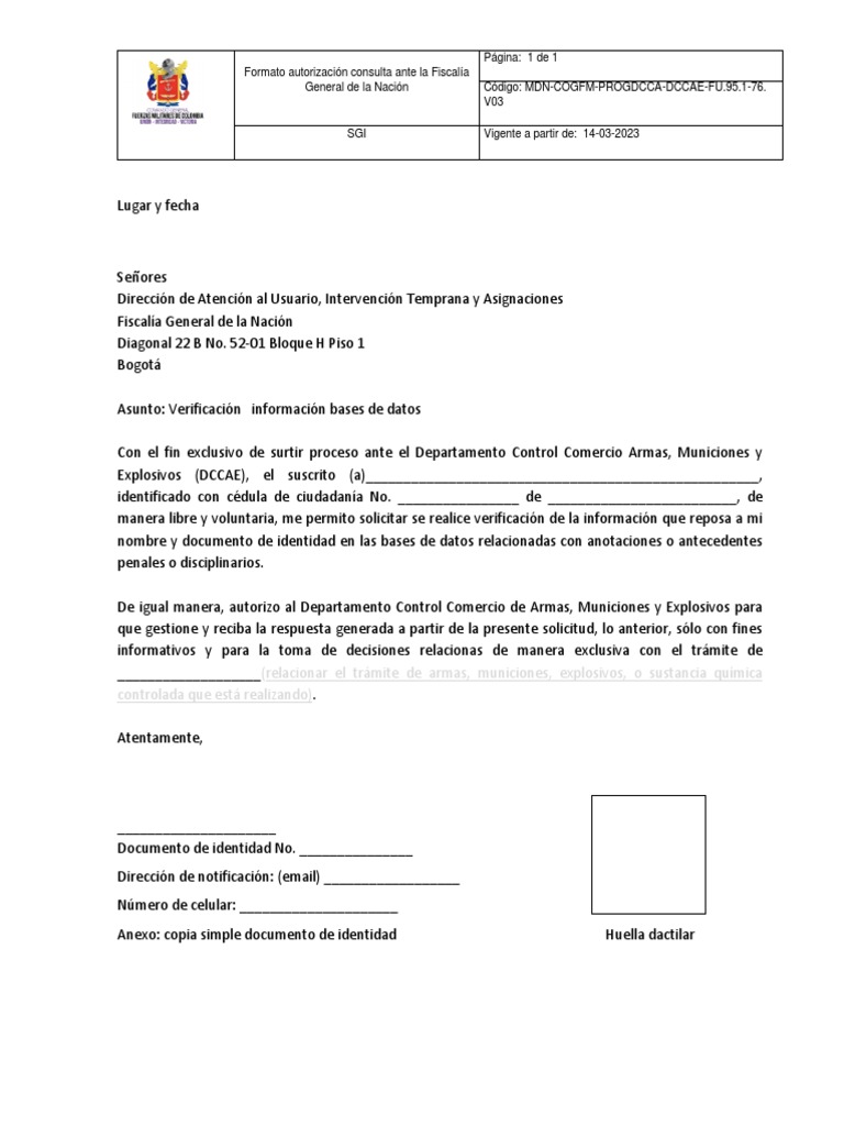 Fiscalia General De La Nacion Consulta Procesos