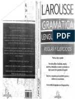 Gramatica de La Lengua Española Reglas y Ejercicios LAROUSSE