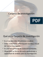 Carpeta de Investigación