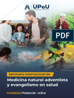 Brochure Seminario Internacional Medicina Natural