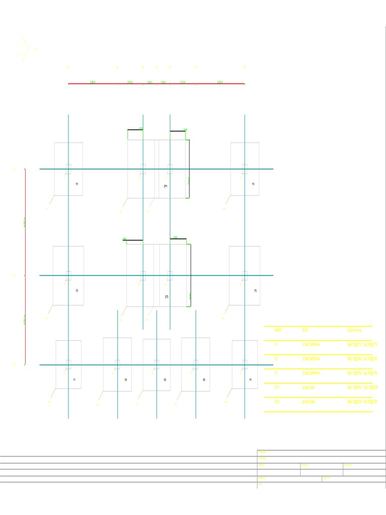 Footing Rebar | PDF