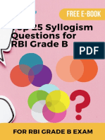 Top 25 Syllogism Questions For RBI Grade B 1685553026556 OB