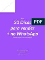 PDF - 30 Dicas para Vender + No WhatsApp