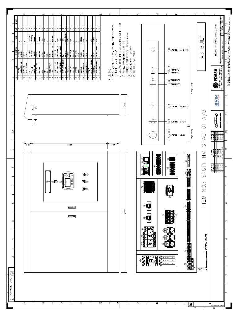 Electric & Control Wiring Diagram PDF