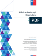 Rubricas Pedagogia Hospitalaria 2023