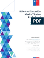 Rubricas Educacion Media Tecnico Profesional 2023
