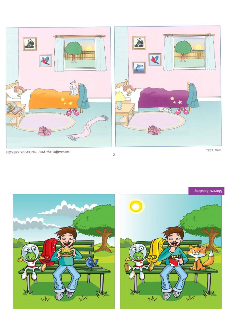 Movers Speaking Part 1.Docx PDF