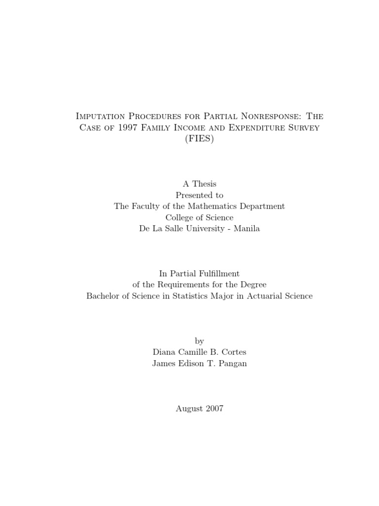 Complete thesis sample philippines picture