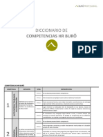 Diccionario de Competencias Buro - Clientes - 2019