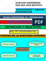 Auditoria Integral - Unidad I