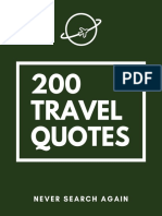 200 Travel Quotes Free