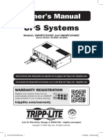 Tripp Lite Owners Manual 864018