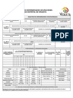 Registro de Enfermedades Ocupacionales