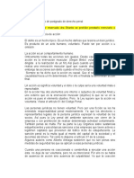 Tema 7 Del Curso de Derecho Penal La Acción Martes 22 Septiembre 2020