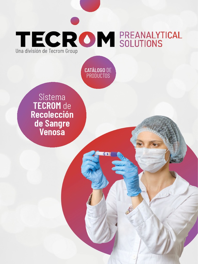 Tubos y Agujas TECROM para Sangre | PDF
