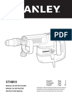 Manual Martelo 10 KGS Stanley