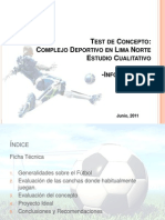 Informe Final - Test de Concepto Complejo Deportivo Lima Norte