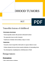 Childhood Tumours