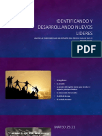 Identificando y Desarrollando Nuevos Lideres