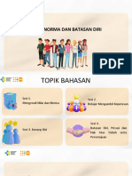 2. NILAI NORMA DAN BATASAN DIRI 