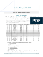 STATISTIK Blatt 1 WS2022