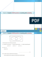 Year 11 - Probability IGCSE Questions