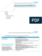 DOCUMENTO DESCRIPTIVO 1º VÍDEO Regulación Sensorial Sistema Propioceptivo y Sistema Vestibular