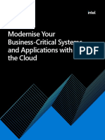 Modernise Your Business-Critical Systems and Applications With The Cloud