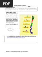 Zonas naturales de chile 5°-Básico | PDF | Chile | Ciencias de la Tierra