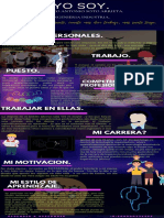 Purple and Teal Bold and Blocky Informational Infographic