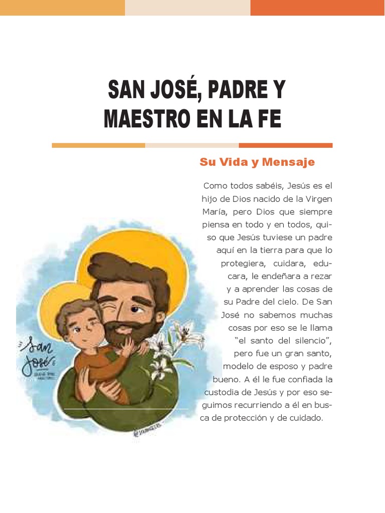 Fichas de Religion de San Jose | PDF | San José | María, madre de Jesús