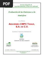 Absormex CMPC Tissue S.A. de C.V. MEA22-4005 4006 y 4007
