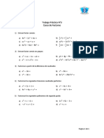 Trabajo Práctico N°3 - Casos de Factoreo