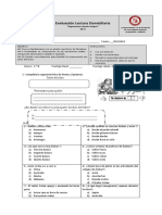 EVALUACIÓN LECTURA D. 3°B 27 Copias