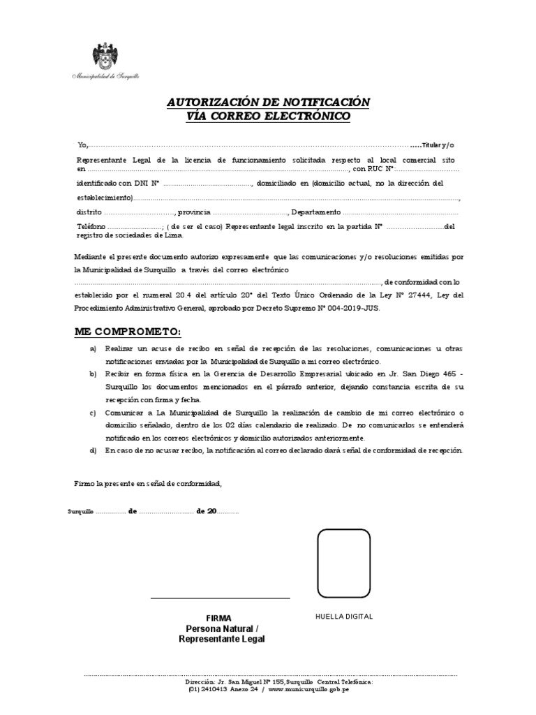Formato 03 | PDF | Finanzas y dinero | Derecho
