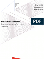 5GCUTP - Projet Béton Précontraint 2 - Doudi Pascal Rineau
