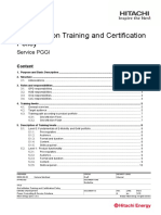 Grid EMotion Training and Certification Policy