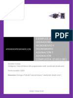 CU01118E Ejemplos Javascript Operadores Incremento Asignacion Compuesta