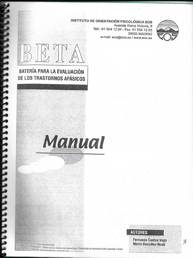 Manual de Beta | PDF