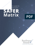 Readiness Rounds Guide To TJC SAFER Matrix