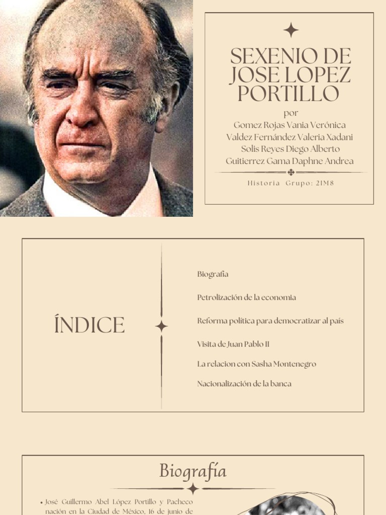 Sexenio de Lopez Portillo | PDF | México