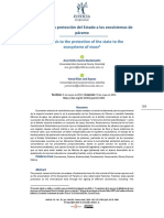 Análisis A La Protección Del Estado A Los Ecosistemas de Páramo