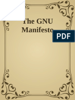 The GNU Manifesto