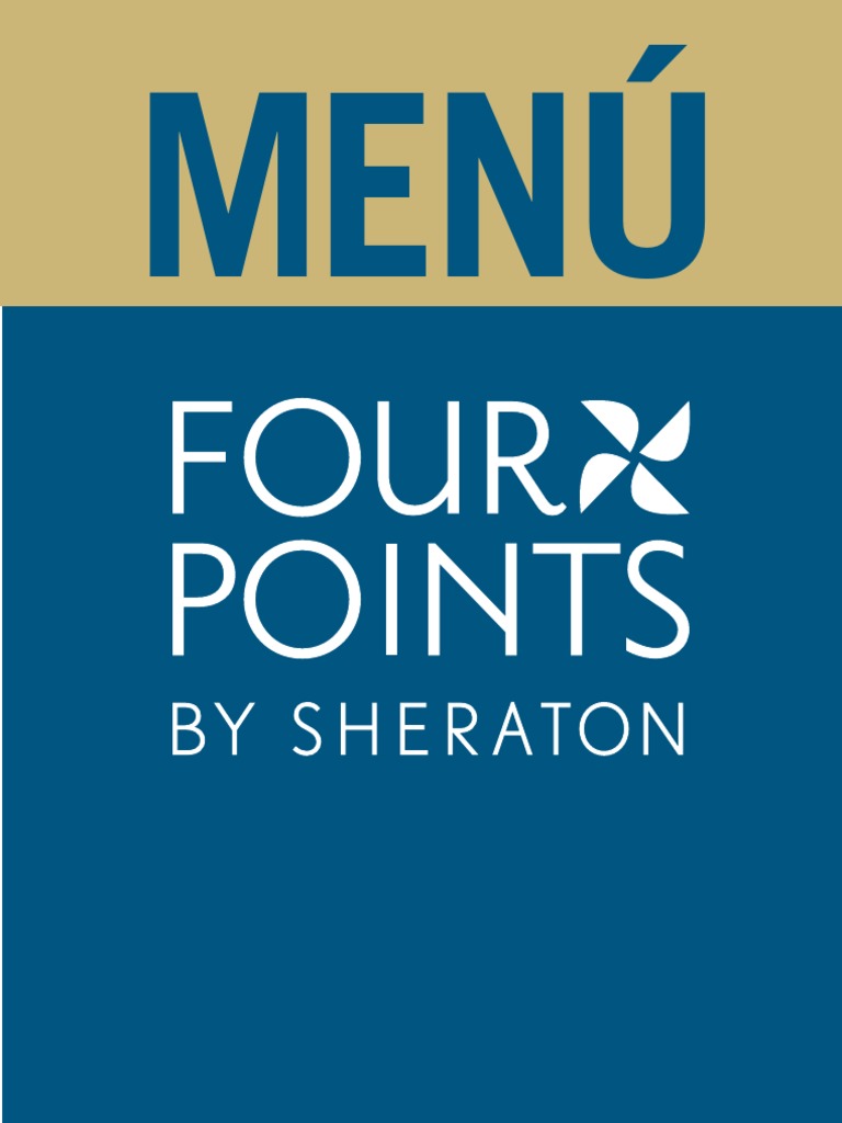 Menú del Restaurante Four Points | PDF | Alimentos | Cocina