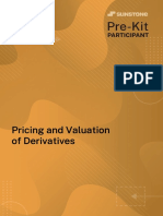 Pre-Kit (Participant) 23 - Pricing and Valuation of Derivatives