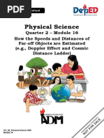 Physicalscience q2 Mod16 Howthespeedsanddistancesoffar-Offobjectsareestimatede.g.dopplereffectandcosmicdistanceladder v2