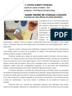 Leitura de Texto Informativo - Produção de Resumo