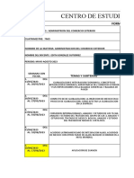 Planeacion Administracion Del Comercio Exterior